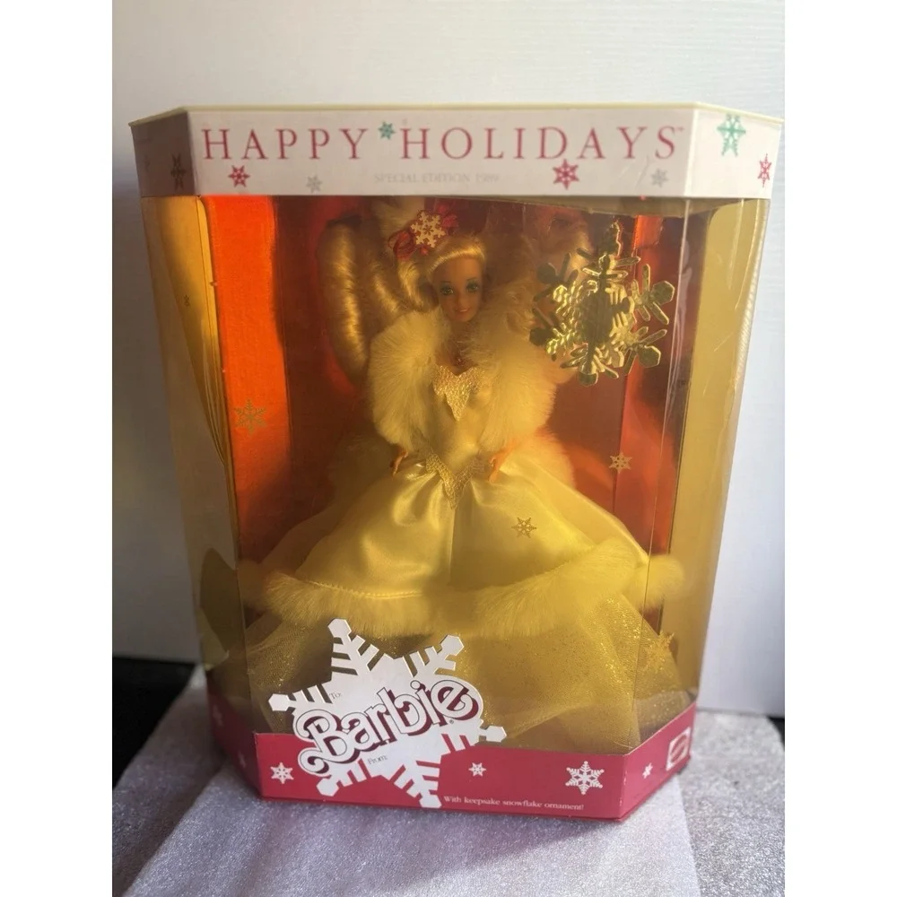Barbie Happy Holidays Special Edition 1989 Mattel 3523 NRFB